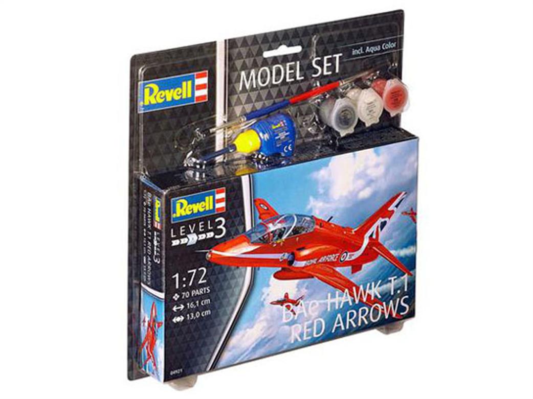 Revell 1/72 64921 BAE Hawk T.Mk 1 The Red Arrows Model Set