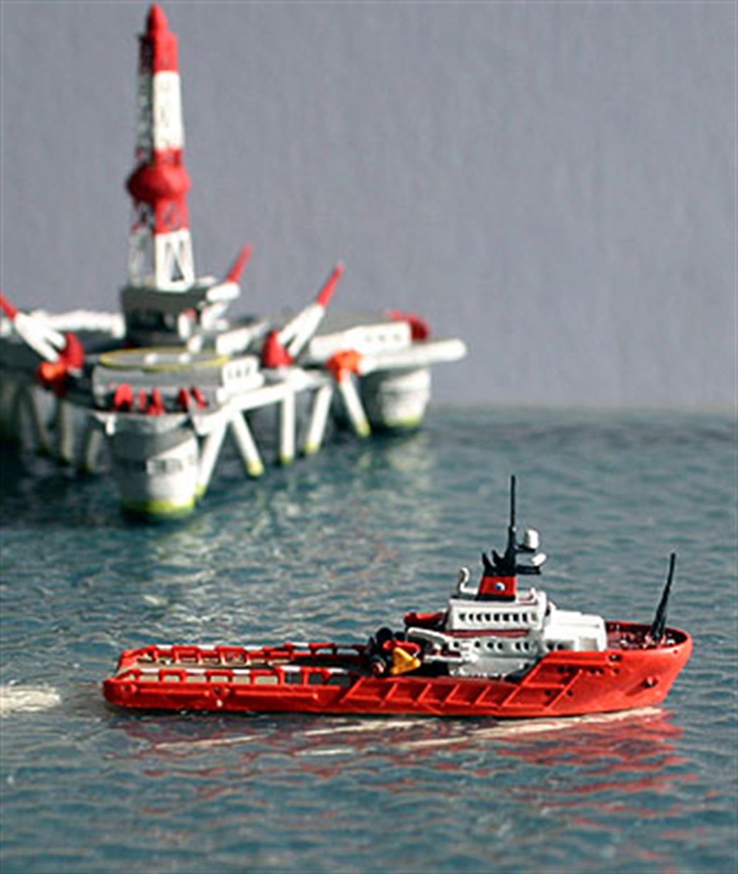 Rhenania 1/1250 RJ87 Blizzard Offshore Tug / Supply Ship Model