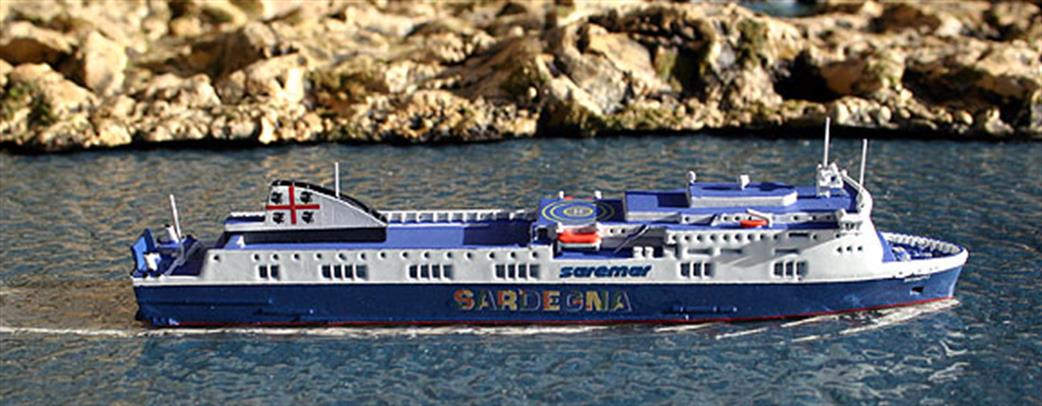 Rhenania 1/1250 RJ260S Scintu Roll On/Roll Off passenger ferry model