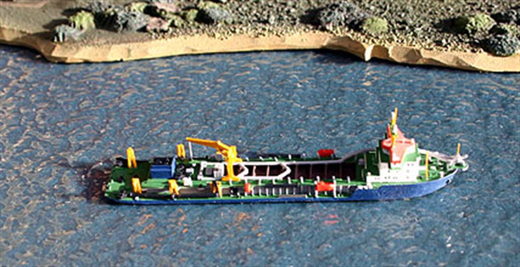 Rhenania 1/1250 RJ266 Wan Qing Sha Chinese Trailing Suction Hopper Dregder Model