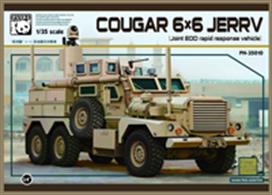 Panda Models PH35010 1/35 Scale Cougar 6 x 6 JERRV (Joint EOD Rapid Response Vehicle)The kit includes photo etched and clear plastic parts and realistic rubber tyres. Full instructions are included.Glue and paints are required