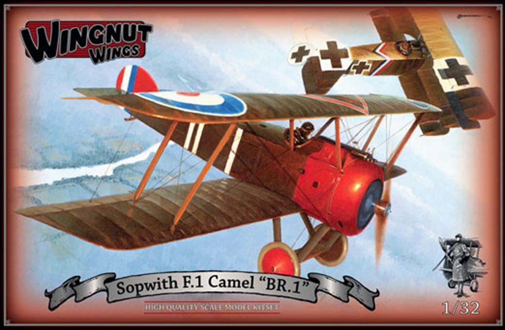 Wingnut Wings  32070 Sopwith F.1 Camel BR1 USAS
