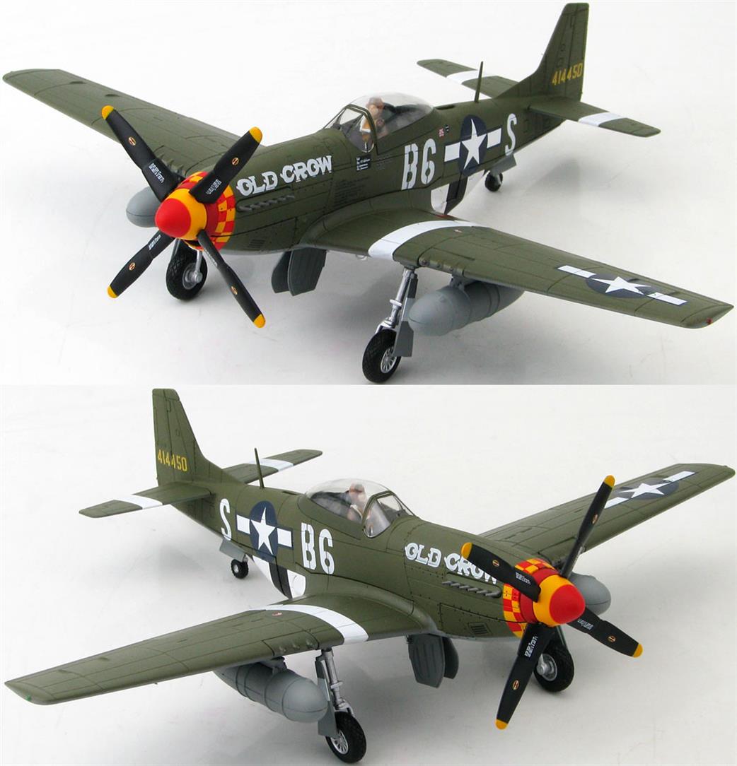 Hobby Master 1/48 HA7729b P-51D Mustang Old Crow 414450, Capt C. E. Bud Anderson, 363rd FS, 357th FG, 1944