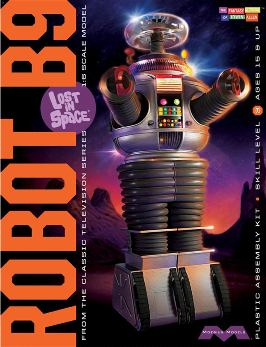 Moebius 1/6 939 Lost In Space Robot B9 Kit
