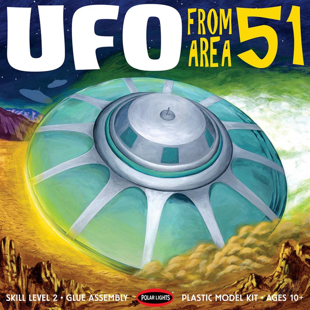 Polar Lights 1/48 POL982 UFO From Area 51 Model Kit