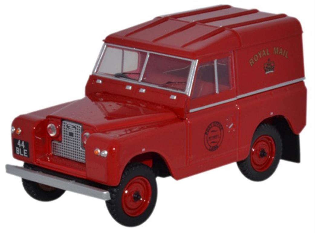 Oxford Diecast 1/43 43LR2S001 Land Rover Series II SWB Hard Back Royal Mail