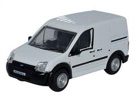Oxford Diecast 1/76 Ford Transit Connect White 76FTC005Ford Transit Connect White