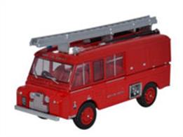 Oxford Diecast 1/76 Land Rover FT6 Carmichael Army Fire Service 76LRC004Land Rover FT6 Carmichael Army Fire Service