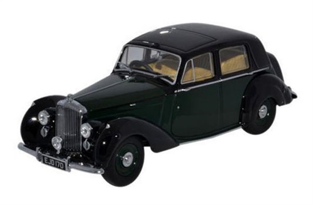 Oxford Diecast BN6003 Bentley MkVI Brewster Green/Black 1/43
