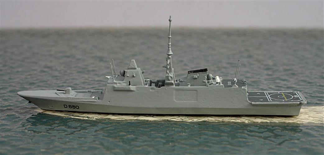 Klabautermann 1/1250 KLA-X12 Aquitaine, D650, French destroyer in 2010