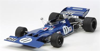 Tamiya 1/12 Tyrrell 003 1971 Monaco Grand PrixThis kit builds a fine model of the Tyrrell 003 Formula One car as raced on the 1971 Monaco Grand Prix.Glue and paints are required 