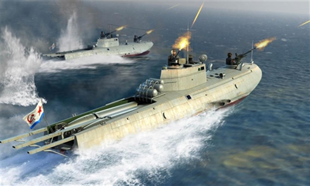 I Love Kit - Merit International 1/35 63503 Soviet Navy G-5 Motor Torpedo Boat Kit