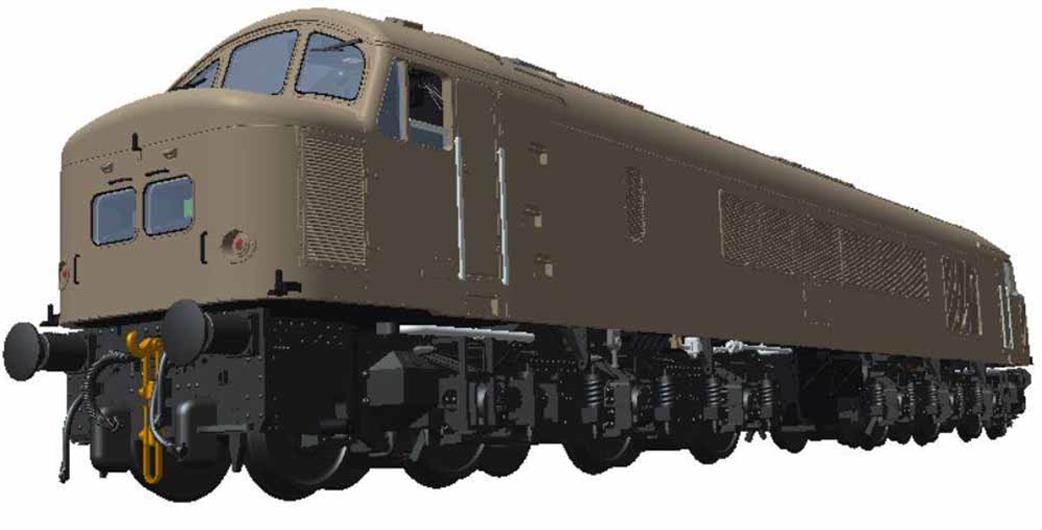 Heljan OO 45104 BR 64 Coldstream Guardsman Class 45 Diesel Locomotive BR Blue Pre-TOPS