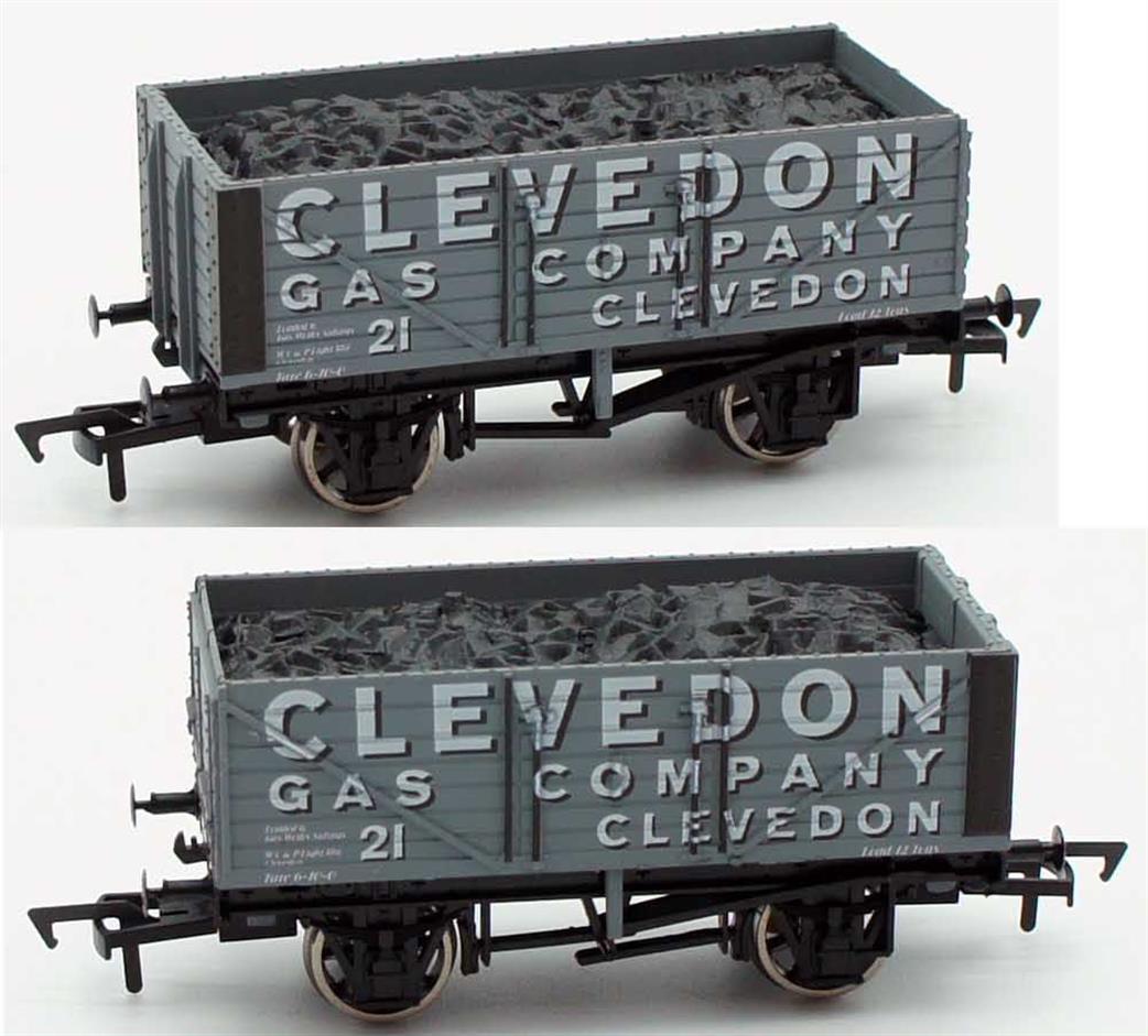 Dapol OO ANT048 Clevedon Gas Company 7 Plank Open Wagon 21 Antics Limited Edition