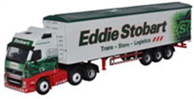 Oxford Diecast 1/76 Stobart Volvo FH460 Walking Floor Trailer STOB029Stobart Volvo FH460 Walking Floor Trailer - packed in Oxford wrap.