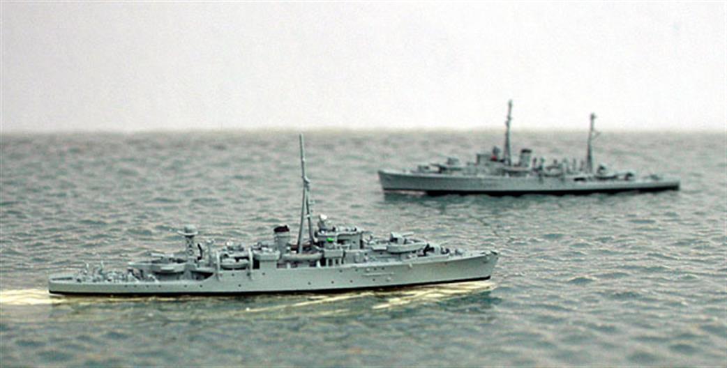 Spidernavy 1/1250 SN 2-01 HMS Starling, a modified Black Swan-class sloop, 1943