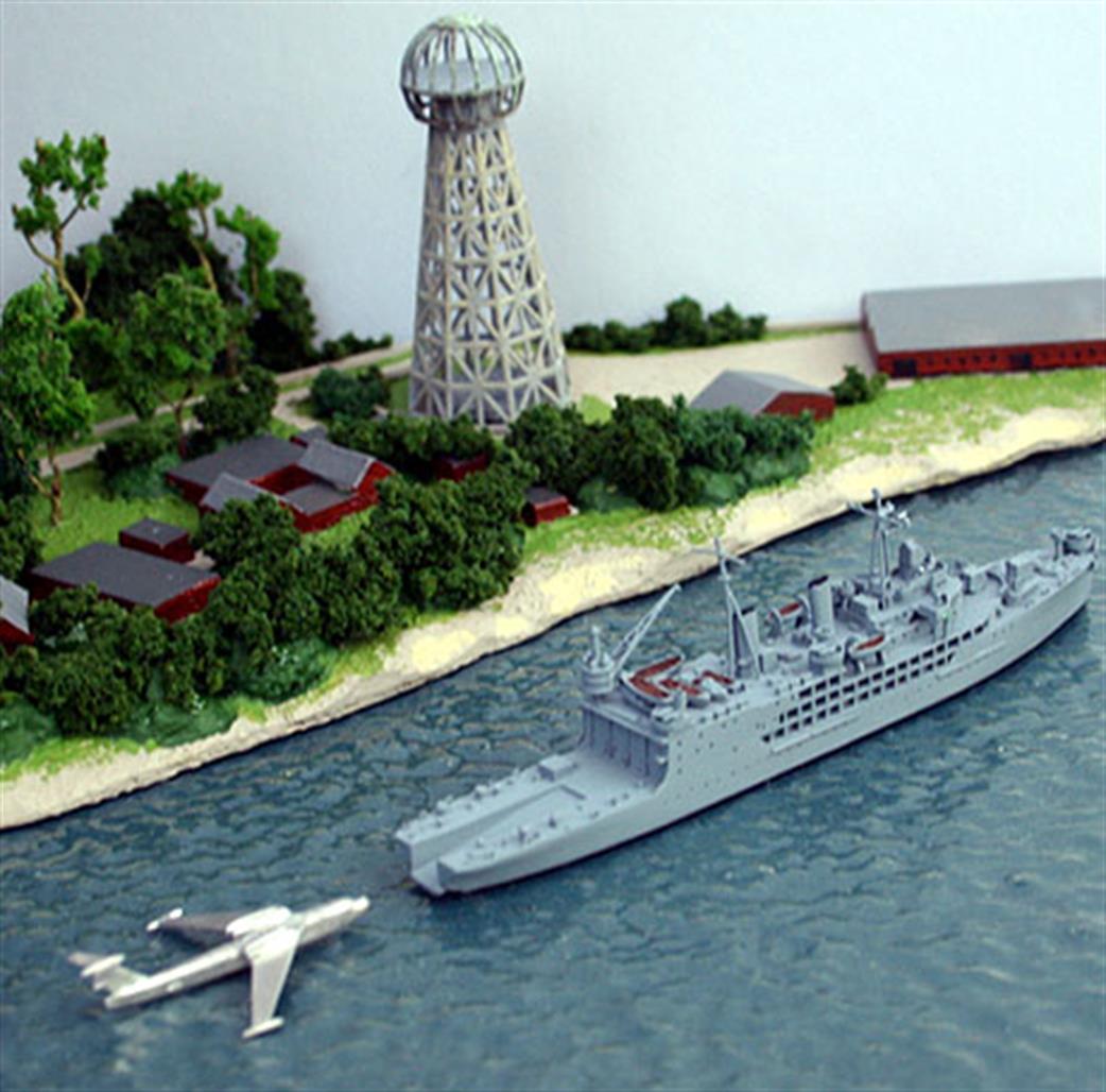 Saratoga Model Shipyard 1/1250 SMY F-6 Martin Seamaster, jet-powered flying boat, 1958