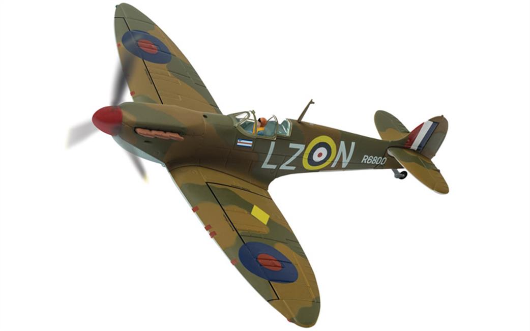 Corgi 1/72 AA39211 Supermarine Spitfire Mk1 Rupert Lucky Leigh No.66 Sqn Gravesend 1940