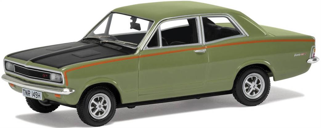 Corgi 1/43 VA08713 Vauxhall Viva GT Elkhart Yellow car Model