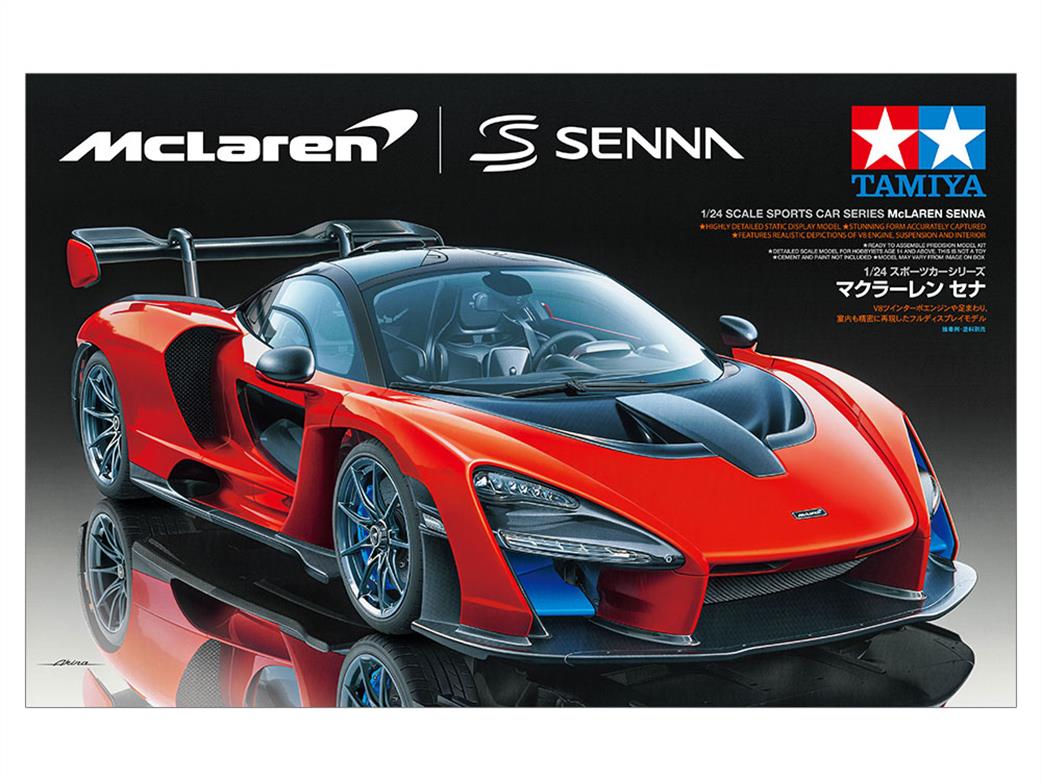 Tamiya 1/24 24355 McLaren Senna Supercar Model Kit