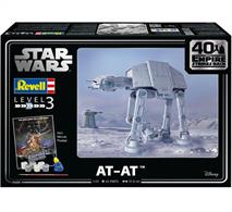 Revell 1/53 Star Wars AT-AT 06715Length 378mm    Number of Parts 65Un-painted kit of the huge AT-AT that was used during the attack on the Rebel base on the planet Hoth in the film The Empire Strikes Back .comes with Glue, Paints and commemorative Movie poster.