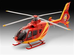 Revell 1/72 EC135 Air-Glaciers 04986Length 143mm    Number of Parts 75 Rotor Diameter 140mmGlue and paints are required to assemble and complete the model (not included)