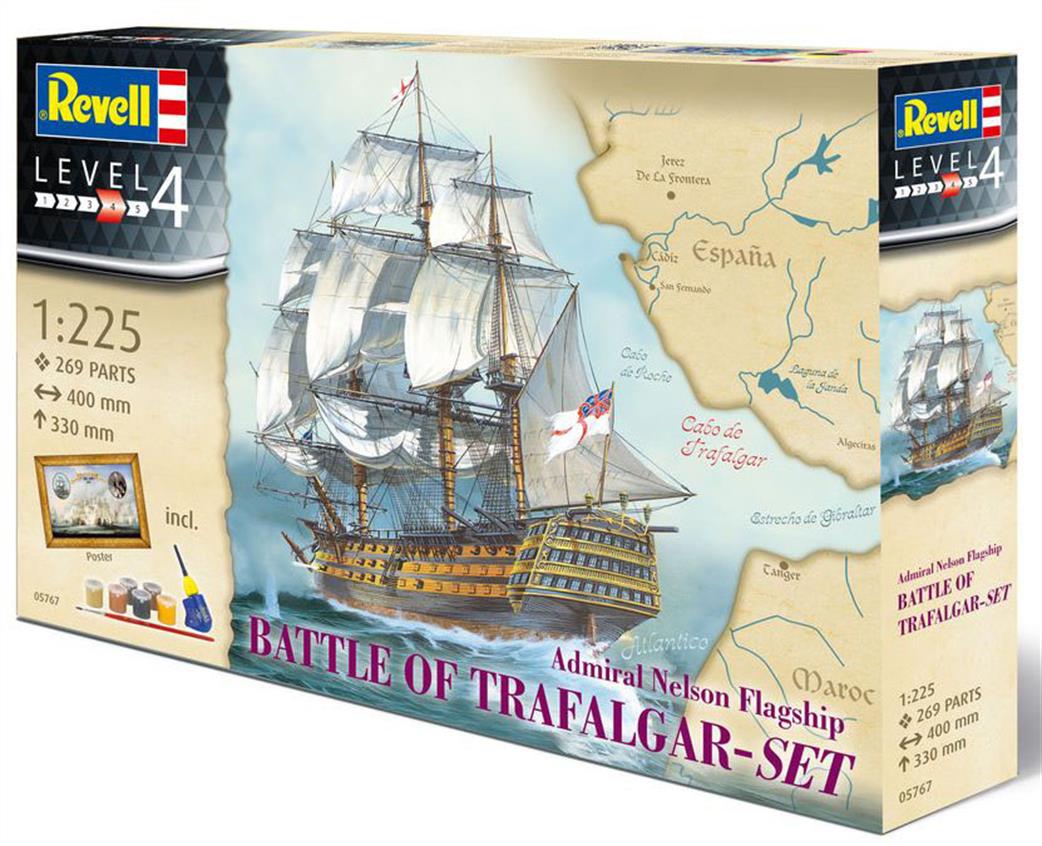 Revell 1/225 05767 Battle of Trafalgar Model Set