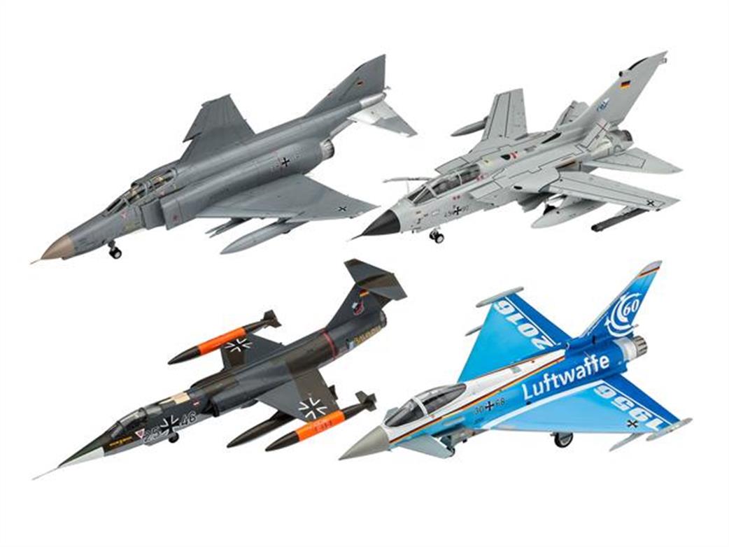 Revell 1/72 05797 60 Years Luftwaffe Model Set