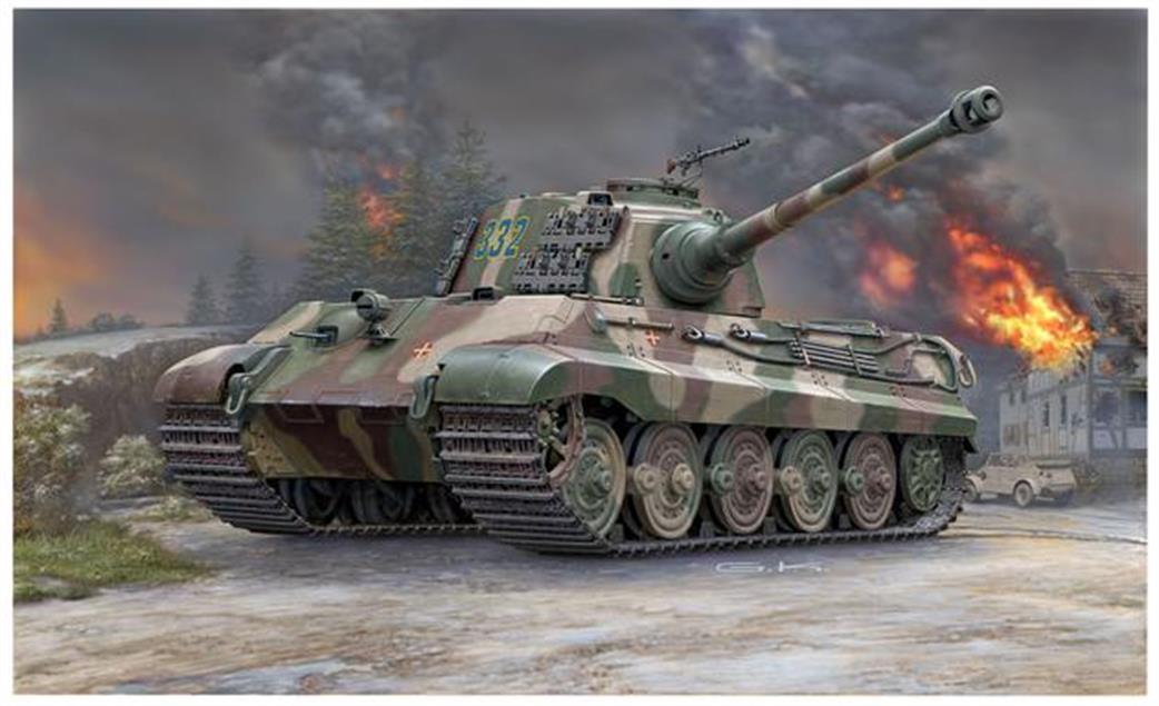 Revell 1/35 03249 Tiger II Ausf.B Henschel Turret Tank Kit