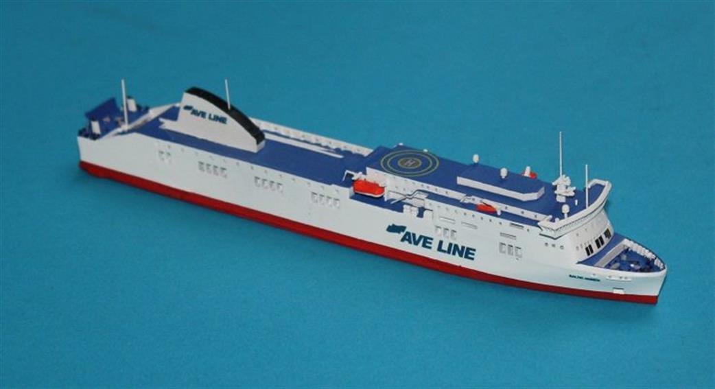 Rhenania 1/1250 RJ260AVE Baltic Amber Ferry Model