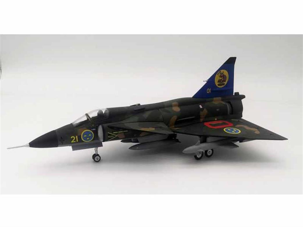 Aviation 1/72 AV7242007 SAAB Viggen J37 Swedish Airforce Jet Fighter
