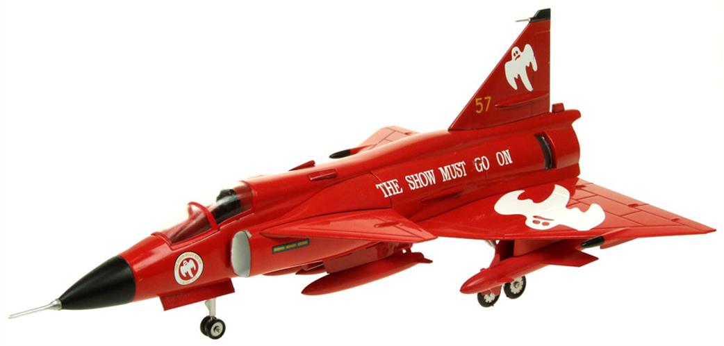 Aviation 1/72 AV7242006 SAAB AJS-37 Viggen 57 F 10 Flygvapnet The Show Must Go On