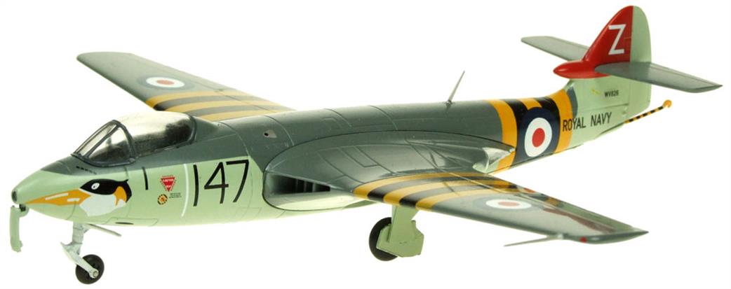 Aviation 1/72 AV7223005 Hawker Sea Hawk Royal Navy Preserved 1980's Z-147 Aircraft Model