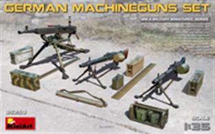 Mini Art 35250 1/35 Scale German Machine Gun Set