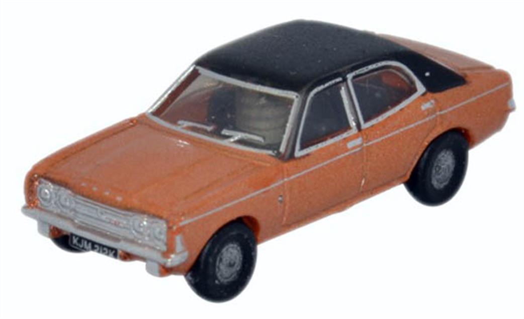 Oxford Diecast 1/148 NCOR3001 Ford Cortina MkIII Gold