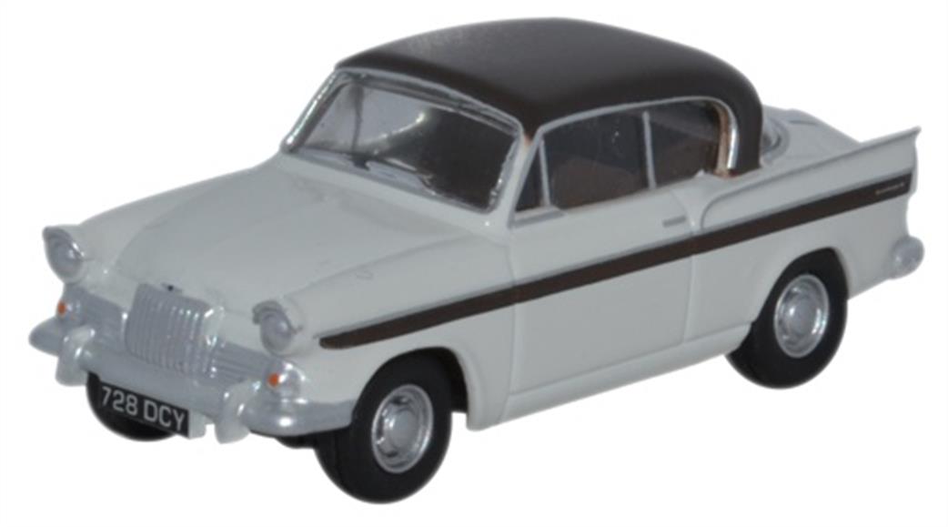 Oxford Diecast 1/76 76SR006 Sunbeam Rapier MKIII Moonstone/Morocco Brown