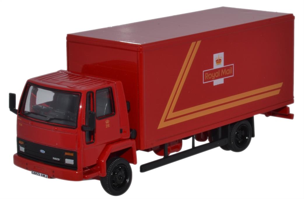 Oxford Diecast 1/76 76FCG004 Ford Cargo Box Van Royal Mail