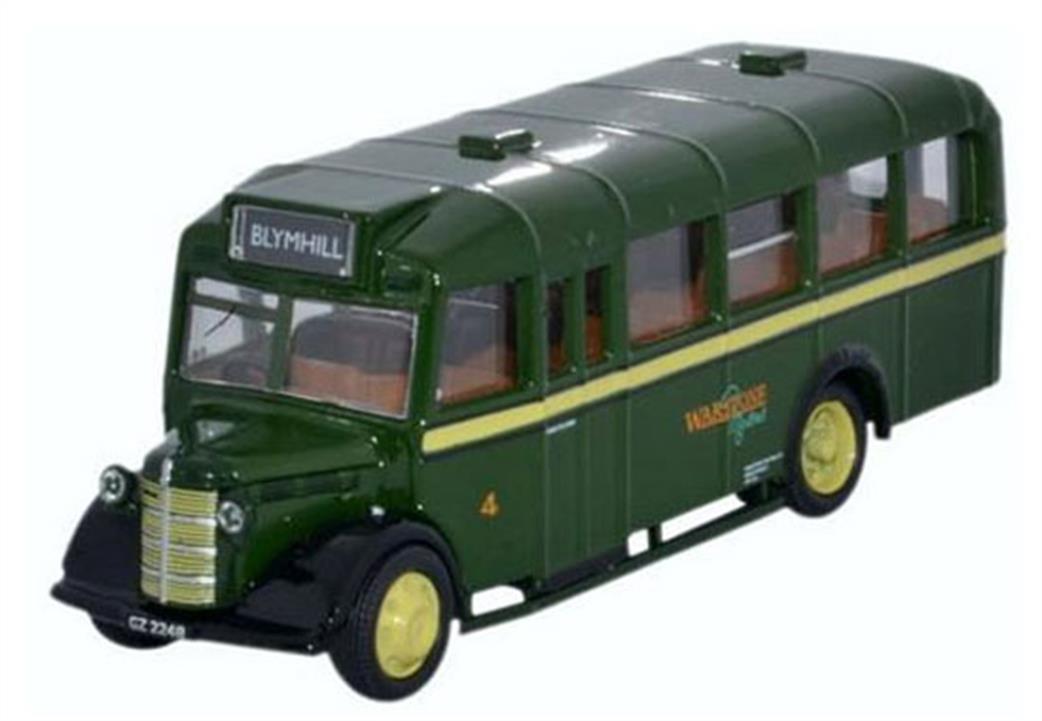Oxford Diecast 1/76 76OWB012 Bedford OWB Warstones Bus Model