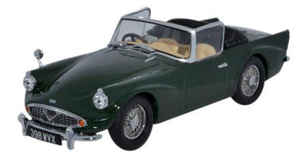 Oxford Diecast 1/43 DSP004 Daimler SP250 Open Racing Green