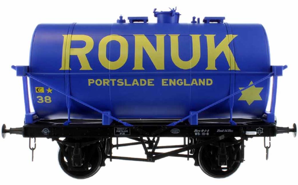 Dapol O Gauge 7F-058-006 Ronuk 38 14-Ton Class A Oil Tank Wagon