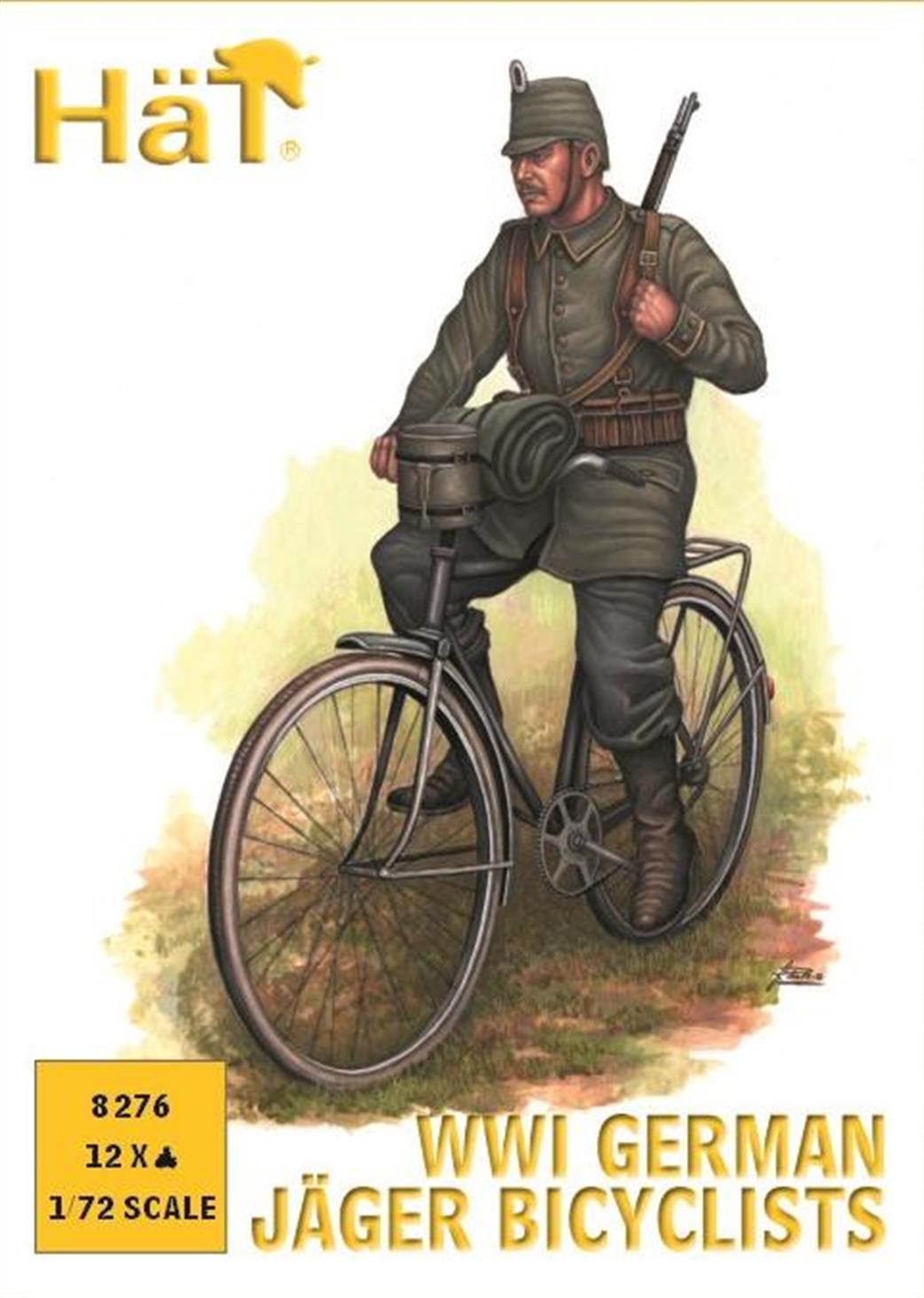 Hat 1/;72 8276 WW1 German Jaegar Bicyclists