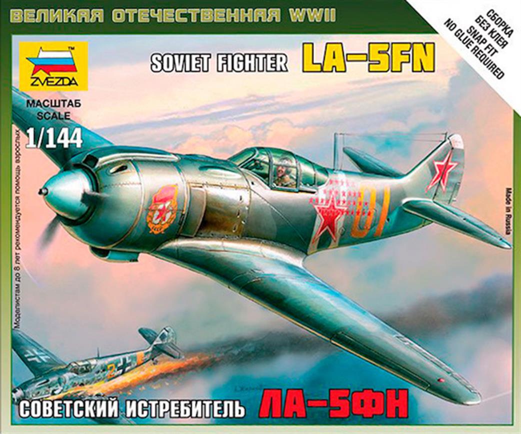 Zvezda 1/144 6255 Soviet Fighter LA-5FN Kit