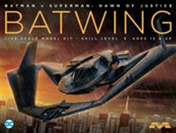 Moebius 1/25 Batwing from Batman v Superman Film 969Glue and paints are required to assemble and complete the model (not included