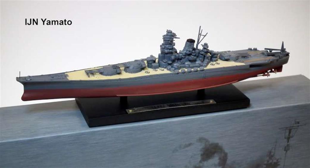Altaya GM105 Japanese Battleship IJN Yamato Full Hull Model 1/1250