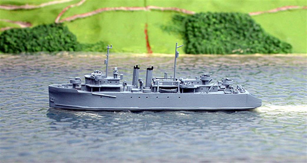 Saratoga Model Shipyard 1/1250 SMY70 USS Salem, CM11, WW2 minelayer, 1942