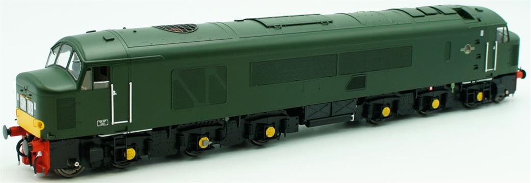 Heljan O Gauge 45021 BR Class 45 Peak Diesel Electric Locomotive Plain Green Small Yellow Panels