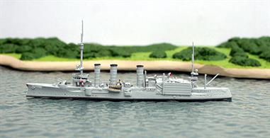 A 1/1250 scale metal model of the German seaplane carrier Stuttgart. Stuttgart&nbsp;started life as&nbsp;a Koenigsberg class cruiser but was converted to a seaplane tender to provide scouting and spotting facilities to the High Seas Fleet&nbsp;as their Zeppelin airships were becoming obsolescent. Unpainted Navis 1/1250 models of Hansa Brandenburg aircraft are available to purchase to accompany this model.