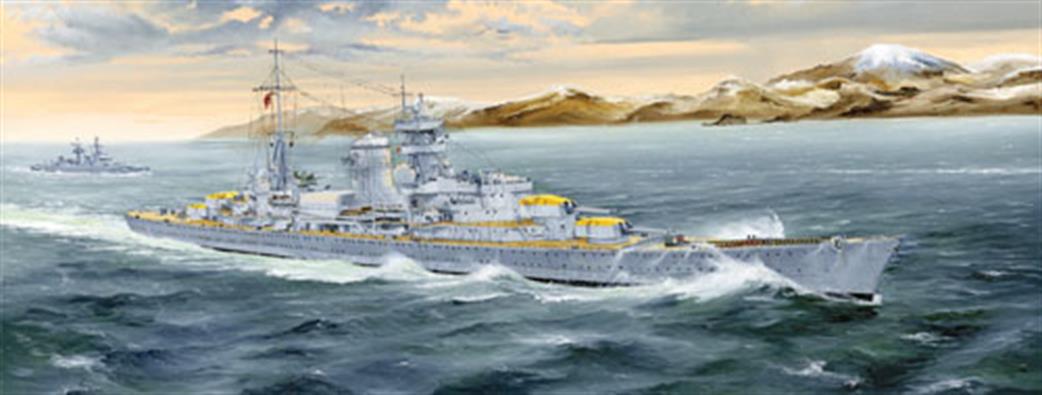 Trumpeter 1/350 05346 German Heavy Cruiser Blucher Kit