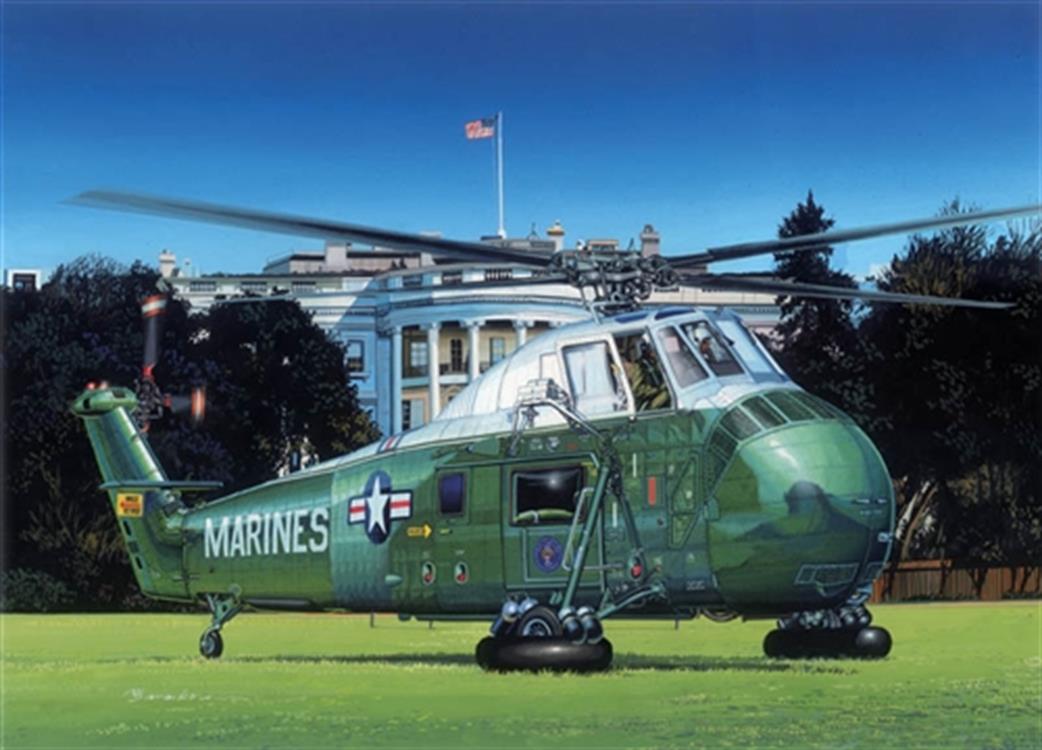 Gallery Models MRC 1/48 64105 VH-34D US Marine One Helicopter Kit