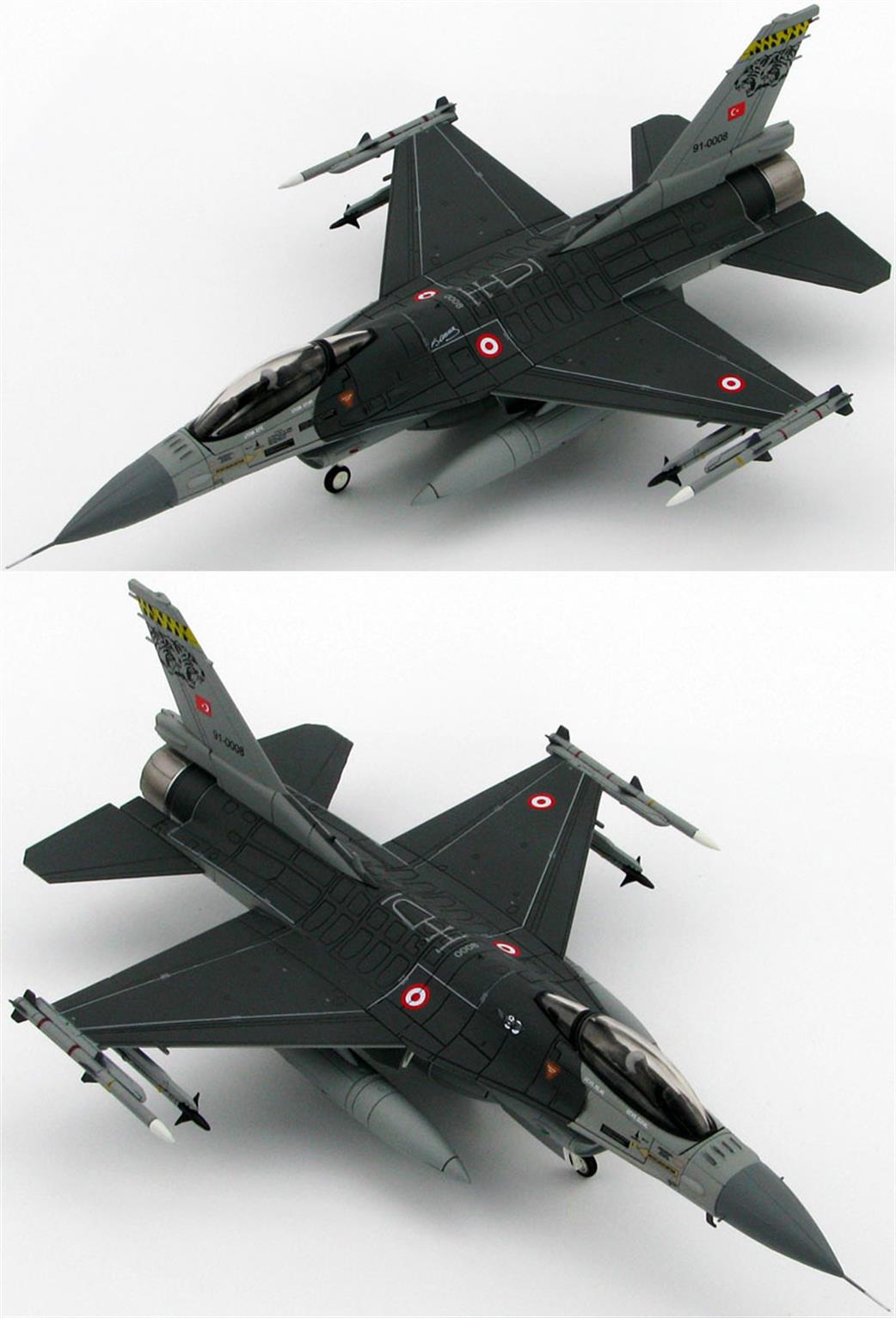 Hobby Master 1/72 HA3840 Lockheed F-16C Fighting Falcon 91-0008, Turkish Air Force 